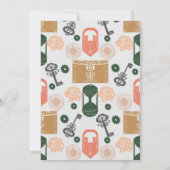 Escape Room Gender Reveal Baby shower Kaart (Achterkant)