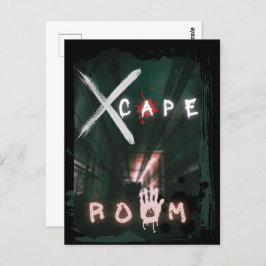 Escape Room Hidden Enigma Briefkaart