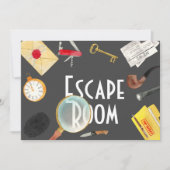 Escape room integratie teambuilding kaart (Voorkant)
