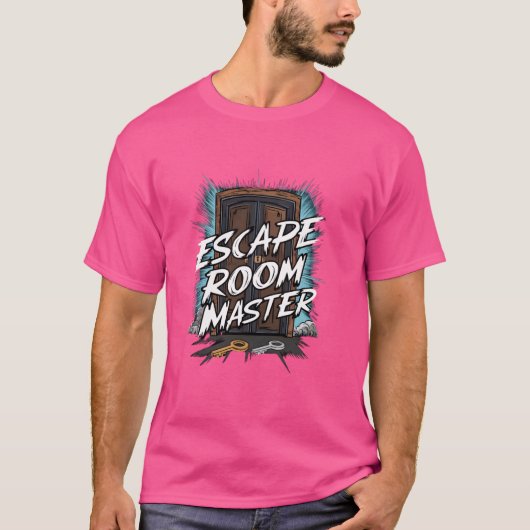 Escape Room Master Exit Game Escape Room T-shirt (Voorkant)
