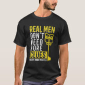 Escape Room Master T Real Mannen hebben niet meer  T-shirt (Voorkant)