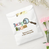 Escape Room Party Bedankzakje (Gezegeld)