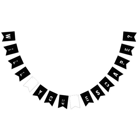 "Escape Room" Party Bunting Banner (Alle)