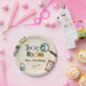 Escape Room Party Papieren Bordje (Feest)