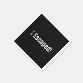 "Escape Room" Party papieren servetten (Hoek)