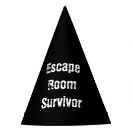 "Escape Room" Party Petten Feesthoedjes