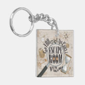 Escape Room Party Puzzle Clue Sleutelhanger (Voorkant Links)