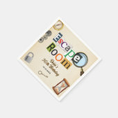 Escape Room Party Servet (Hoek)