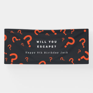 Escape Room Party Spandoek