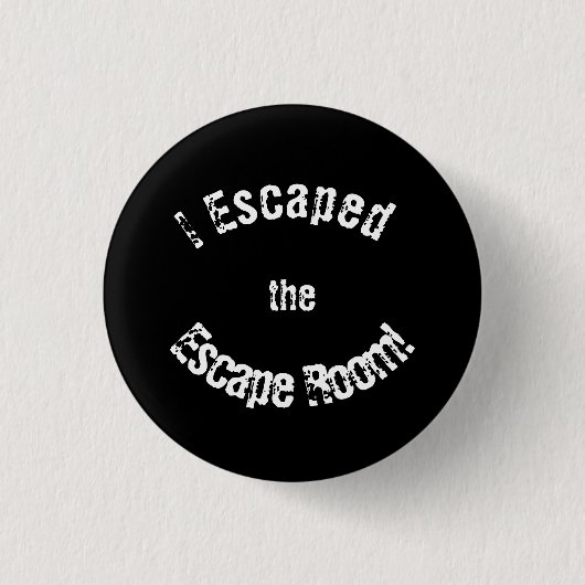 "Escape Room" prestatie Button (Voorkant)