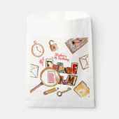 Escape room verjaardag bedankzakje (Voorkant)