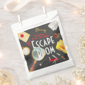 Escape room verjaardag bedankzakje (Geknipt)