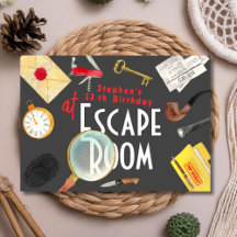 Escape room verjaardag