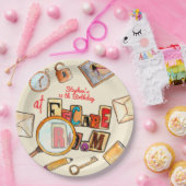 Escape room verjaardag papieren bordje (Feest)