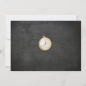 Escape Room Verjaardag Party Clues Uitnodiging Fot (Achterkant)