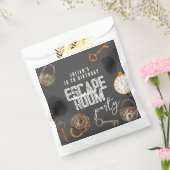 Escape room verjaardagsfeestje bedankzakje (Gezegeld)