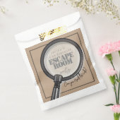 Escape room verjaardagsfeestje bedankzakje (Gezegeld)