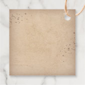 Escape Room verjaardagsfeestje dank je Bedankjes Labels (Achterkant)