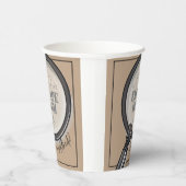 Escape room verjaardagsfeestje papieren bekers (Rechts)