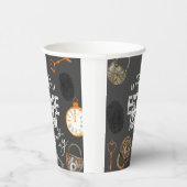 Escape room verjaardagsfeestje papieren bekers (Rechts)