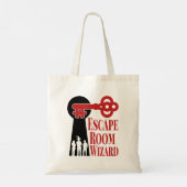 Escape Room Wizard Tote Bag (Achterkant)