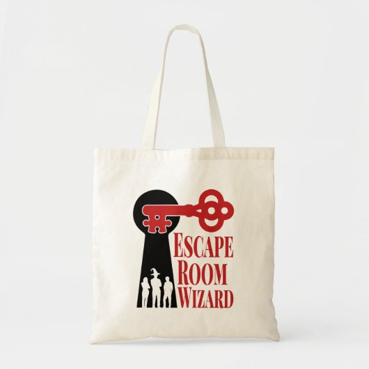 Escape Room Wizard Tote Bag (Voorkant)