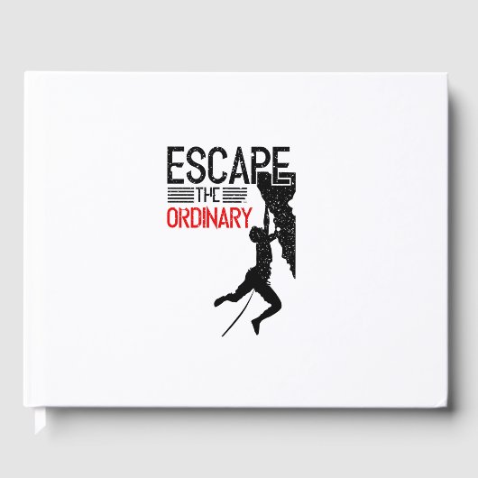 escape the ordinary gastenboek (Voorkant)