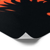 Escape to Fiji's Koraalrif Beach Cabanas Poster (Hoek)