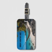 Escape to Paradise Bagagelabel (Voorkant (verticaal))