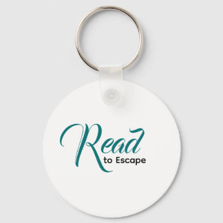 Escape to Read Keychain | Literary Gift