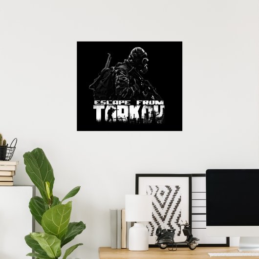 Escape van Tarkov PMC Poster (Thuiskantoor)