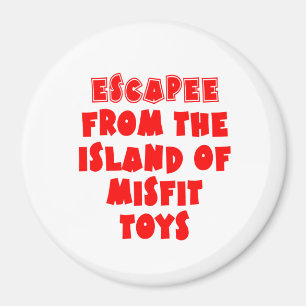 Escapee van het eiland Misfit Toys Magneet