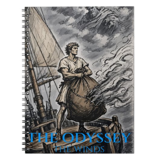 Escaping the Bag of Winds Notitieboek (Voorkant)