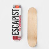 ESCAPIST Skateboard, 7¾" Deck Persoonlijk Skateboard (Voorkant)