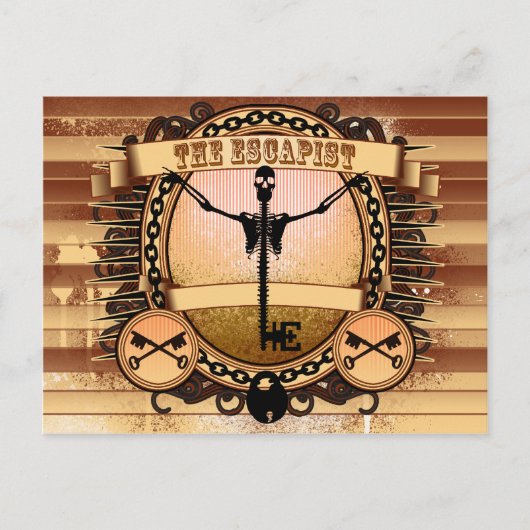 Escapist (volledig) briefkaart (Voorkant)