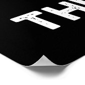 Escar-got The Blues Funny Escargot Pun Dark BG Poster (Hoek)