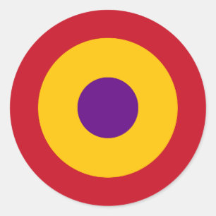 Escarapela de la República Española Ronde Sticker