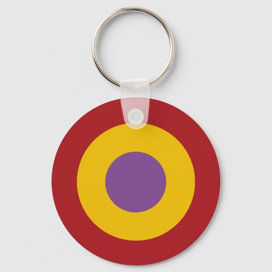 Escarapela guerra civil, Spaanse burgeroorlog rond Sleutelhanger (Voorkant)