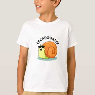 Escargoate Grappige Slak Escargot Pun T-shirt