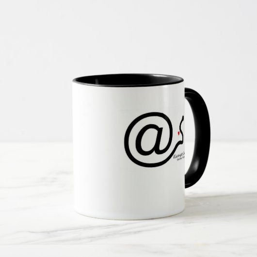 Escargot Cafe Mok (Voorkant rechts)