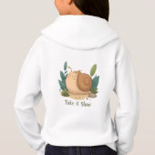 Escargot Doe Het Maar T-Shirt (Achterkant)