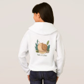 Escargot Doe Het Maar T-Shirt (Achterkant volledig)
