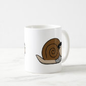 Escargot - Franse Slak Koffiemok (Voorkant rechts)