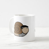 Escargot - Franse Slak Koffiemok (Voorkant links)