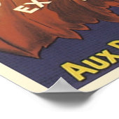 Escargot Mementrel Vintage Ad Poster (Hoek)