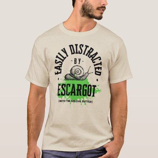 Escargot T-shirt (Voorkant)