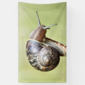 Escargots - de rijke schittering spandoek (Verticaal)