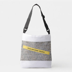 Escena del crimen crossbody tas