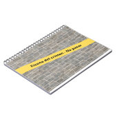 Escena del crimen notitieboek (Linkerzijde)