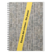 Escena del crimen notitieboek (Voorkant)